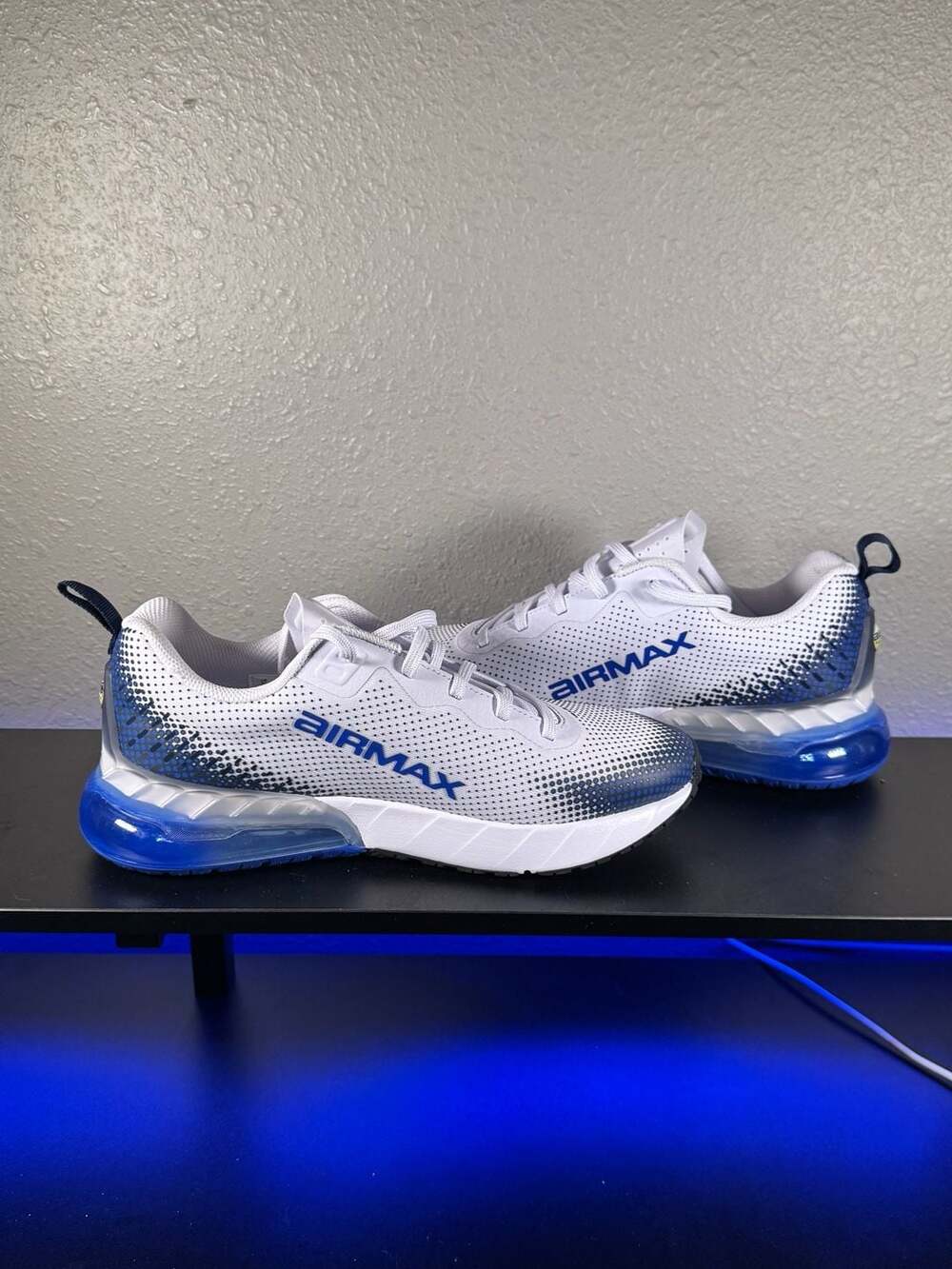 Nike Air Max Phoenix White Game Royal Blue GS 100